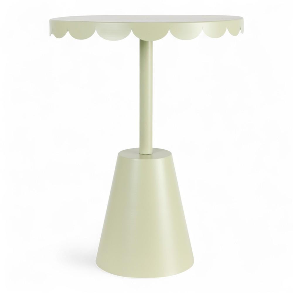 TAVOLINO METALLO CM.40X51 VERDE